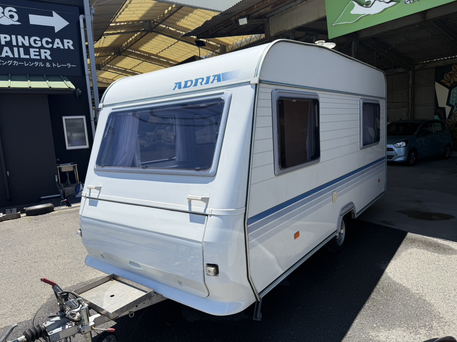 ADRIA　アドリア　アルティア　390DS　平成19年7月登録　キャンピングトレーラー　快適エアコン付き